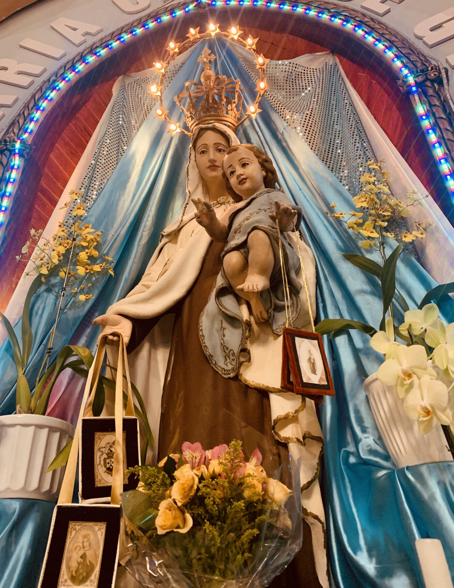 9º dia da Novena de Nossa Senhora do Carmo Carmelo Cristo Redentor