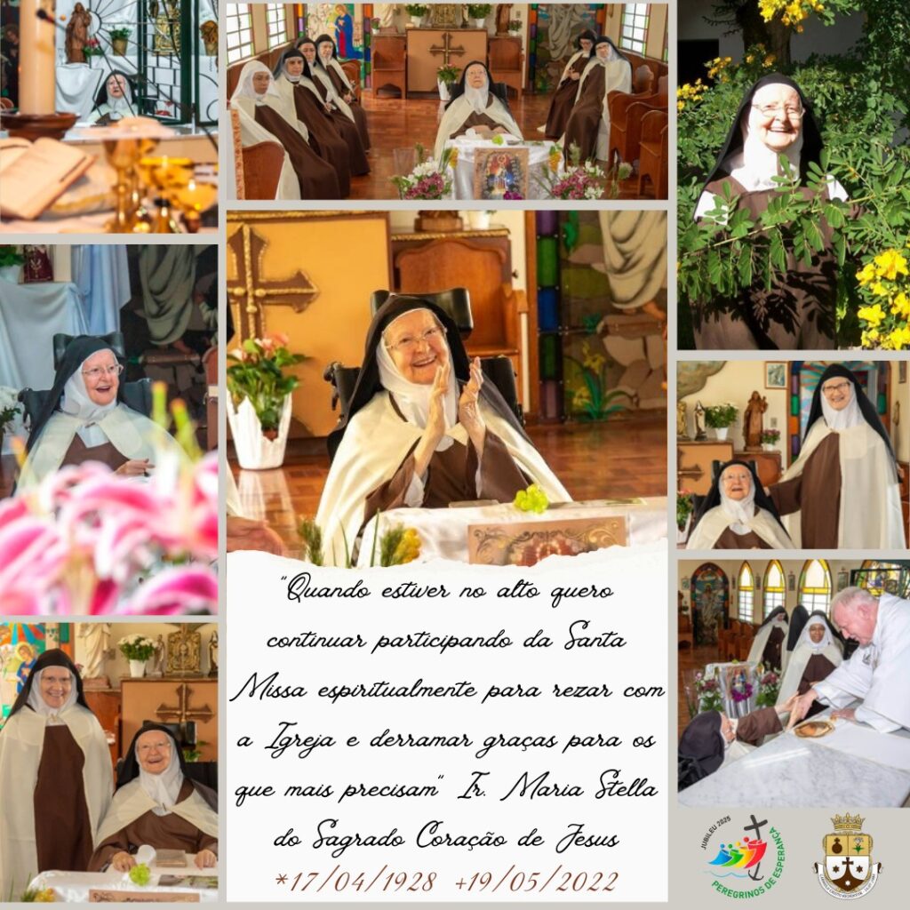 In memoriam – Ir. Maria Stella, amada por Deus no tempo e na eternidade!…..