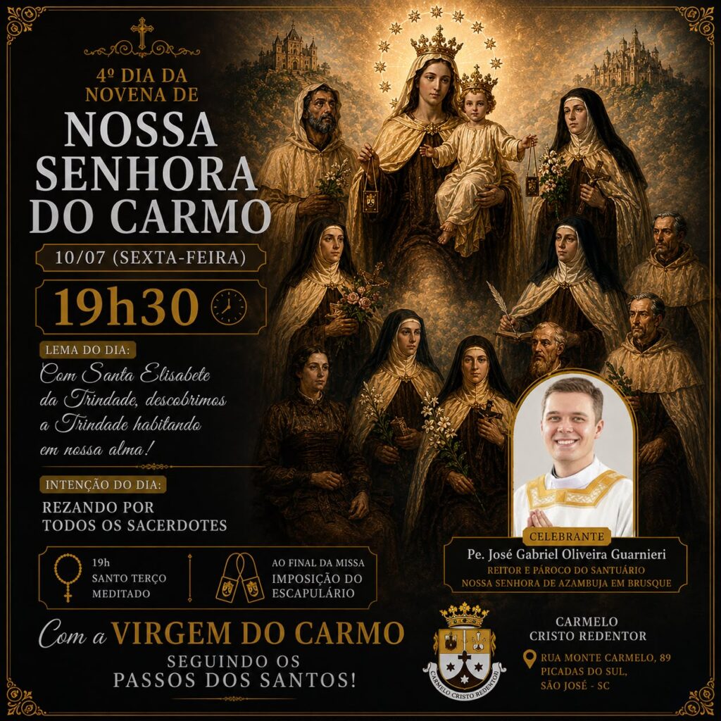 🌹 4ª Noite da Novena de Nossa Senhora do Carmo